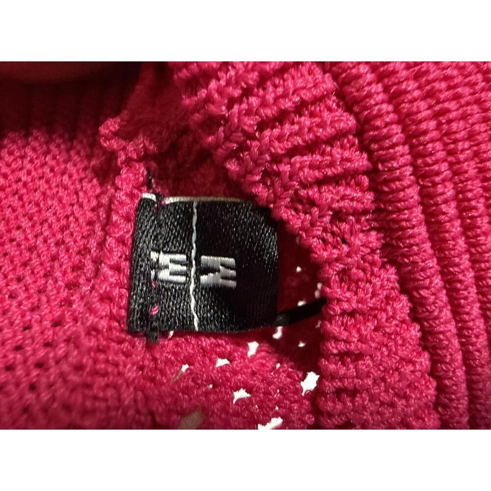 The Kooples Pink Knit Mini Dress Size 2 (US M) Sleeveless Bodycon NWT - Picture 7 of 7